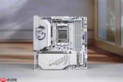 高颜值银白刀锋！微星MPG B850M EDGE TI MAX WIFI图赏