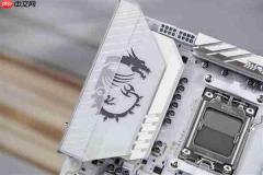 高颜值银白刀锋!微星MPG B850M EDGE TI MAX WIFI图赏