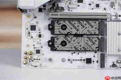 高颜值银白刀锋!微星MPG B850M EDGE TI MAX WIFI图赏