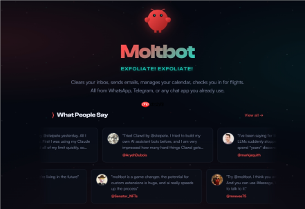 开源 AI 助手 Clawdbot 宣布正式更名为 Moltbot