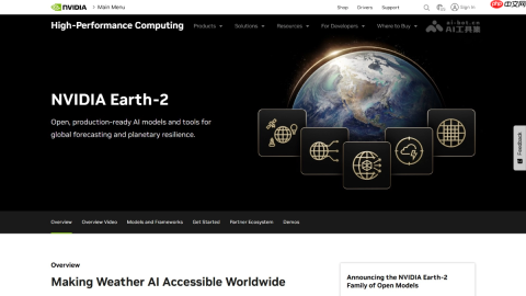 Earth-2— 英伟达开源的AI气象预测模型家族