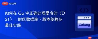 如何在 Go 中正确处理夏令时（DST）：时区数据库、版本依赖与最佳实践