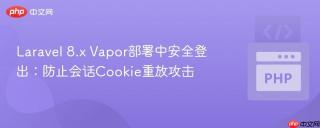 Laravel 8.x Vapor部署中安全登出：防止会话Cookie重放攻击