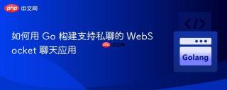 如何用 Go 构建支持私聊的 WebSocket 聊天应用