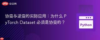协变与逆变的实际应用：为什么 PyTorch Dataset 必须是协变的？