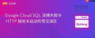 Google Cloud SQL 连接失败与 HTTP 服务未启动的常见误区