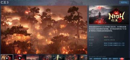 《仁王3》Steam褒贬不一 游戏很好优化很烂!