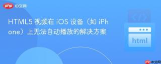 HTML5 视频在 iOS 设备（如 iPhone）上无法自动播放的解决方案