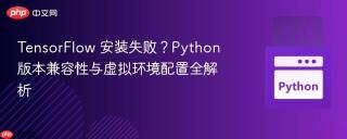 TensorFlow 安装失败？Python 版本兼容性与虚拟环境配置全解析