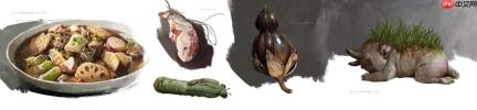 烹饪鬼怪 杨奇公布《黑神话：钟馗》短片原画细节
