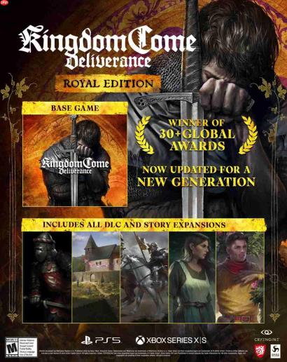 《天国:拯救》现已登陆了PS5和Xbox Series 支持4K分辨率