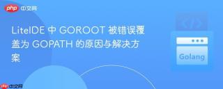 LiteIDE 中 GOROOT 被错误覆盖为 GOPATH 的原因与解决方案