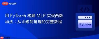 用 PyTorch 构建 MLP 实现两数加法：从训练到推理的完整教程