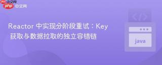 Reactor 中实现分阶段重试：Key 获取与数据拉取的独立容错链
