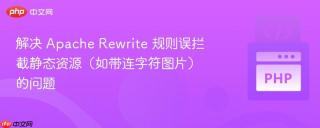 解决 Apache Rewrite 规则误拦截静态资源（如带连字符图片）的问题
