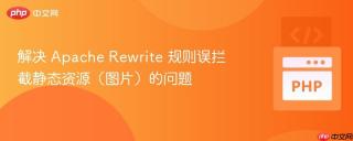 解决 Apache Rewrite 规则误拦截静态资源(图片)的问题