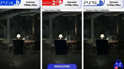 《生化危机7》NS2版与PS4/PS5版画质对比 看差别！
