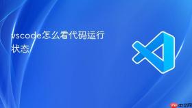 vscode怎么看代码运行状态