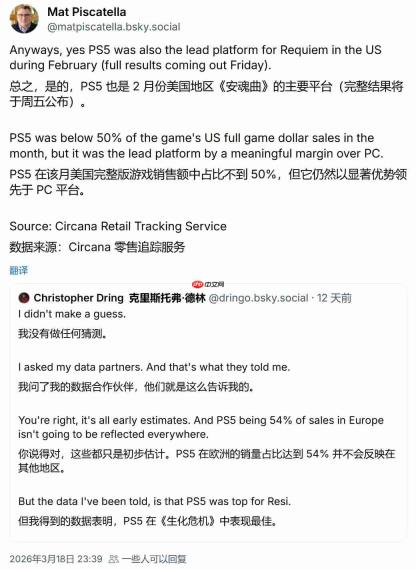 主机才是主力？《生化危机9》多地区PS5销量领先PC
