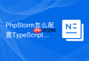 PhpStorm怎么配置TypeScript前端开发_PhpStorm如何编写和编译TypeScript代码项目【指南】