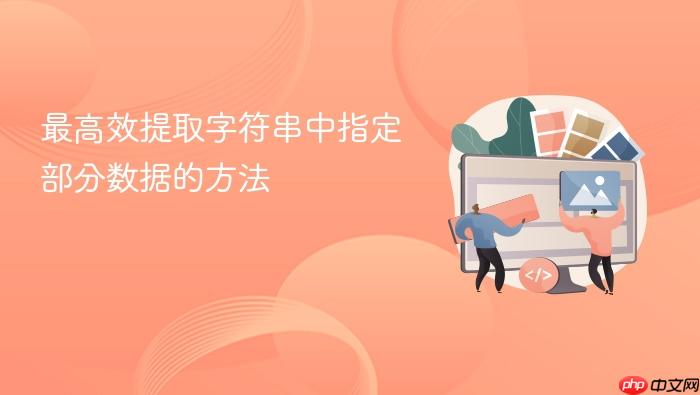 最高效提取字符串中指定部分数据的方法