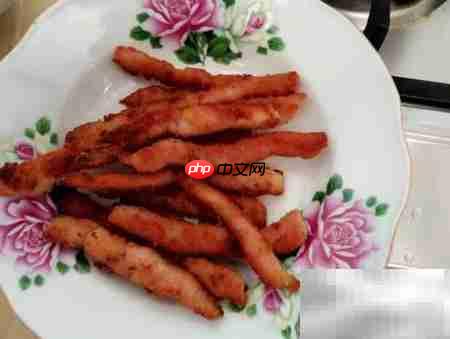 半成品椒盐排条美味做法