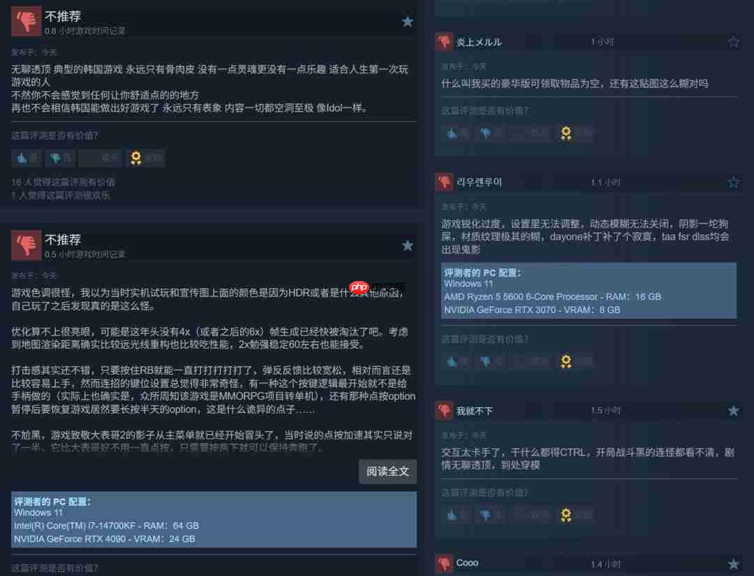 《红色沙漠》Steam褒贬不一 在线峰值接近24万人