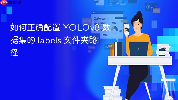 如何正确配置 YOLOv8 数据集的 labels 文件夹路径