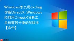 windows怎么用dxdiag诊断directx_windows如何用directx诊断工具检查显卡驱动和版本【命令】