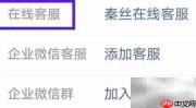 秦丝生意通在线客服联系方式