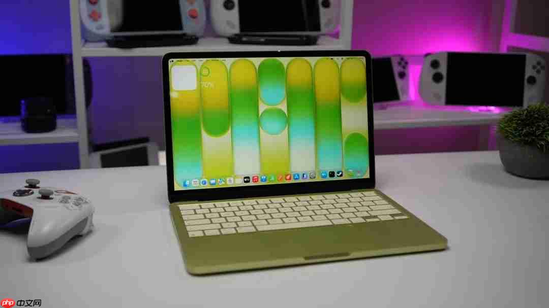 苹果最便宜笔记本MacBook Neo测试 《赛博朋克2077》可跑30帧