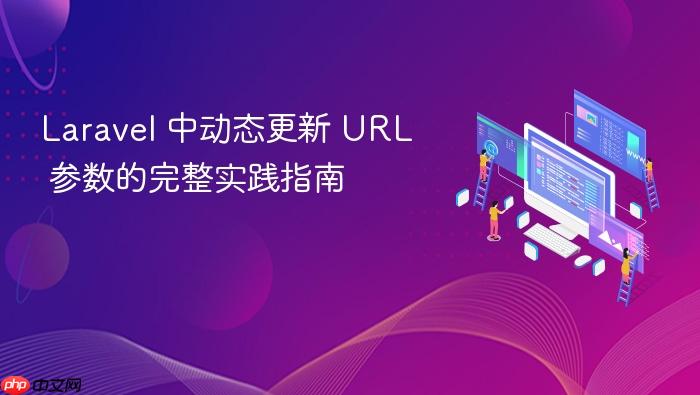 Laravel 中动态更新 URL 参数的完整实践指南