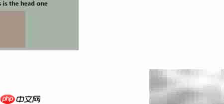 CSS定位:absolute、relative、fixed区别