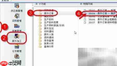 委外订单单据头完整显示技巧