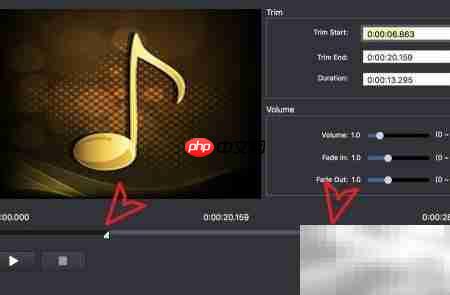 Mac上用Total Video Converter剪辑MP3