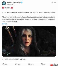 《巫师4》将是一场革命 重新定义整个RPG类型