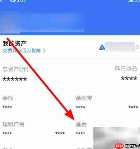 支付宝如何查基金总收益