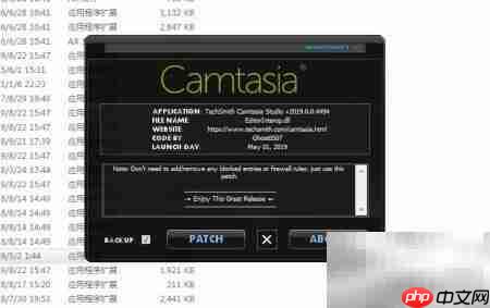 Camtasia 2019激活方法