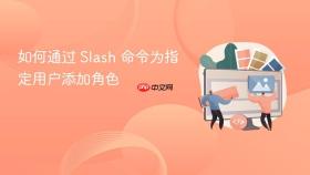 如何通过 Slash 命令为指定用户添加角色