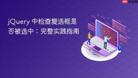 jQuery 中检查复选框是否被选中:完整实践指南
