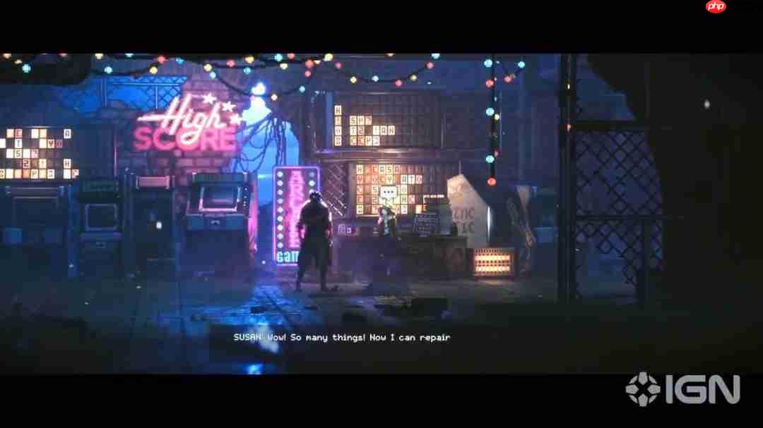《Replaced》新实机演示 被困在人类身体内的AI