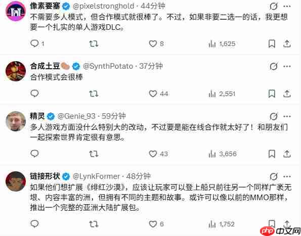 《红色沙漠》未来可能会加入合作模式或DLC内容