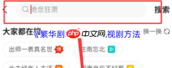 繁华剧场如何搜索电视剧