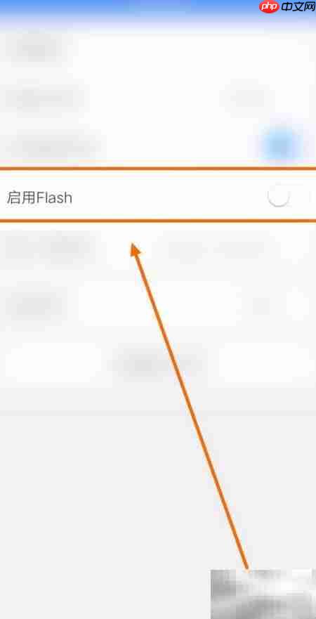 火星浏览器开启Flash教程