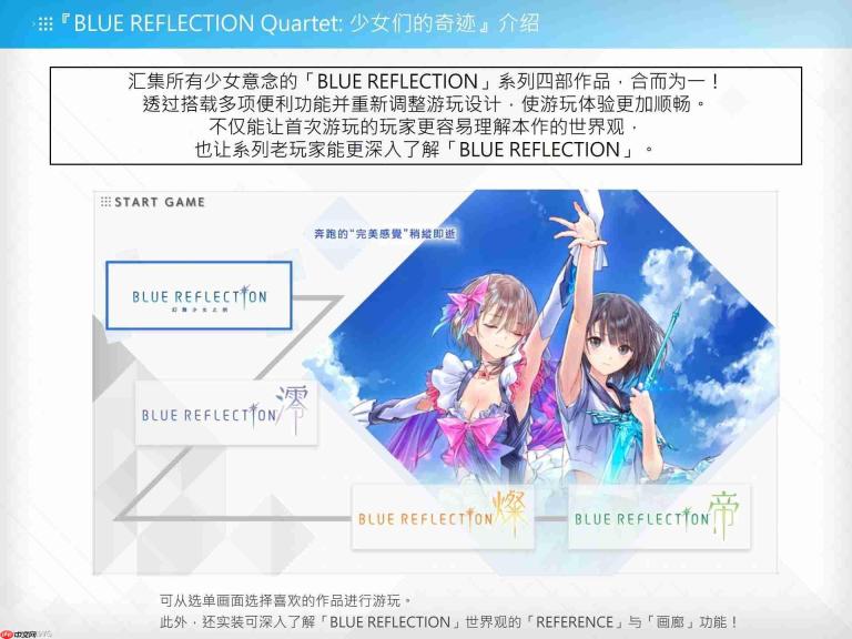 《蓝色反射 Quartet: 少女们的奇迹》发表 7月30日发售