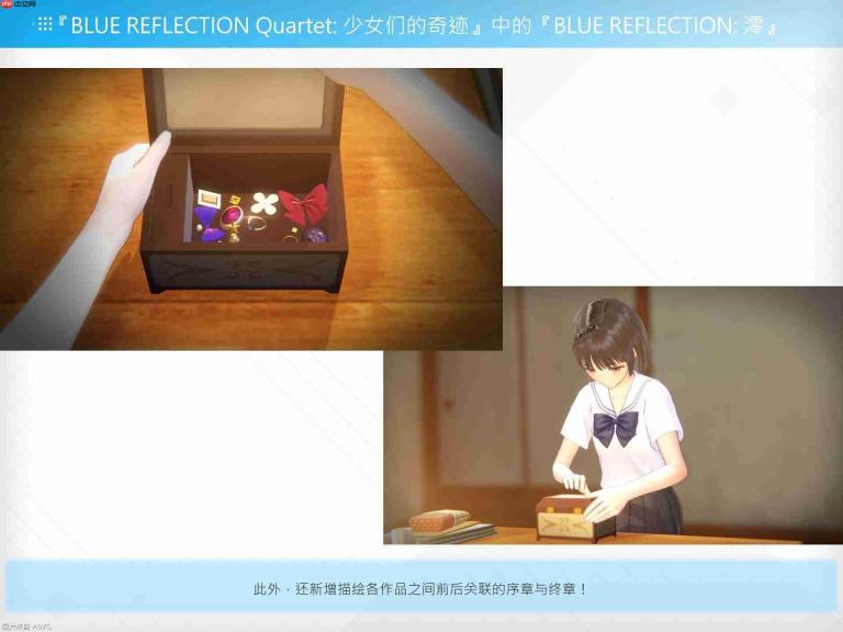 《蓝色反射 Quartet: 少女们的奇迹》发表 7月30日发售
