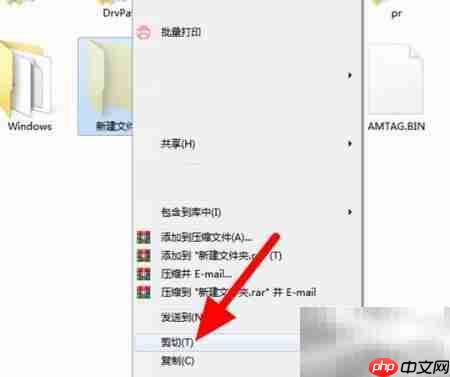 C盘文件如何移至D盘