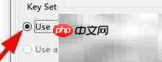 Python设置Key选项方法