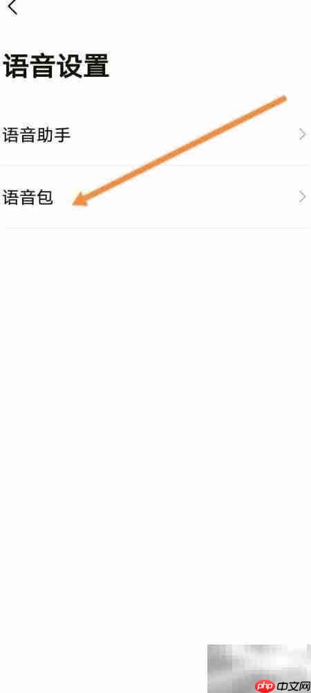 如何找到高德沈腾语音包