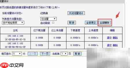 路由器流量统计工具